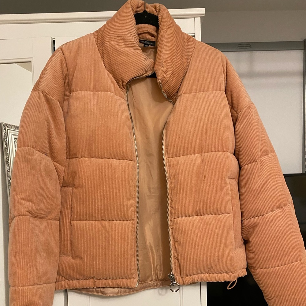 Corduroy Puffer Jacket